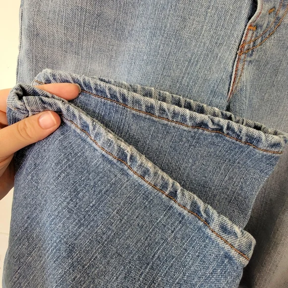 Levi's 515 Bootcut Mid-rise Stretch 12P Jean Y2K denim - Picture 8 of 9